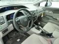 Gray 2012 Honda Civic LX Sedan Interior