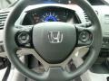 Gray 2012 Honda Civic LX Sedan Steering Wheel