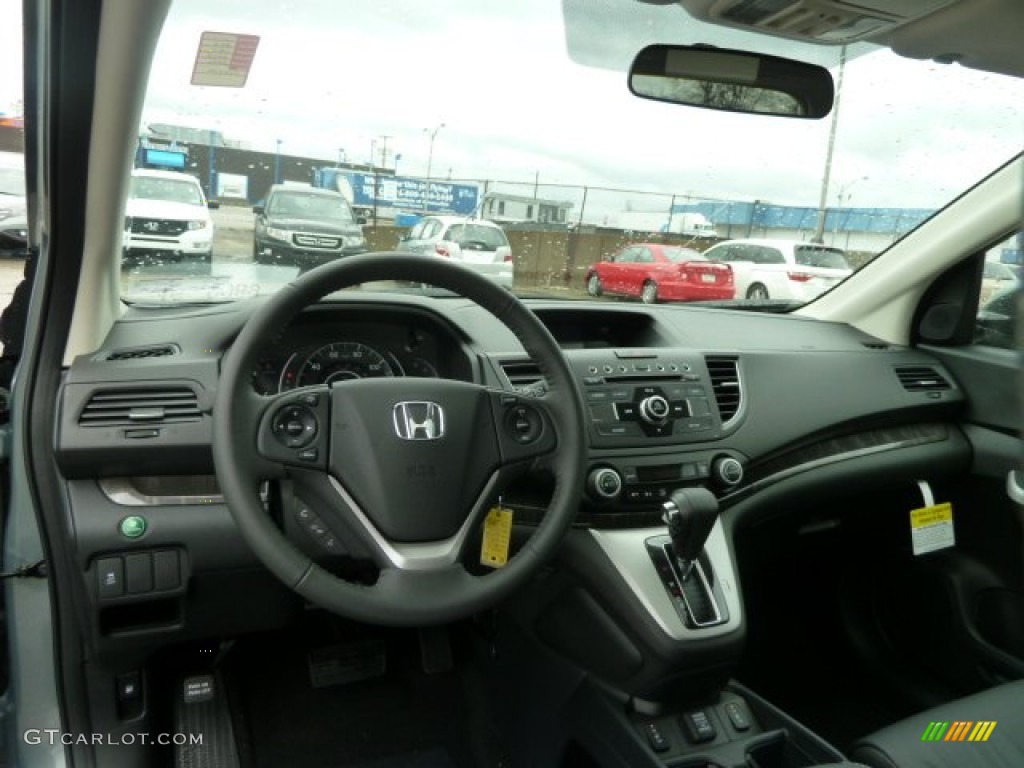 2012 Honda CR-V EX-L 4WD Black Dashboard Photo #59775497