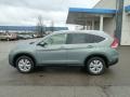 2012 Opal Sage Metallic Honda CR-V EX-L 4WD  photo #2