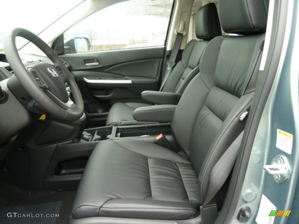 Black Interior 2012 Honda CR-V EX-L 4WD Photo #59775632