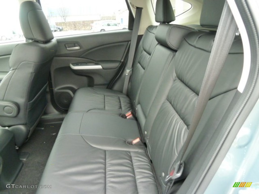 Black Interior 2012 Honda CR-V EX-L 4WD Photo #59775641