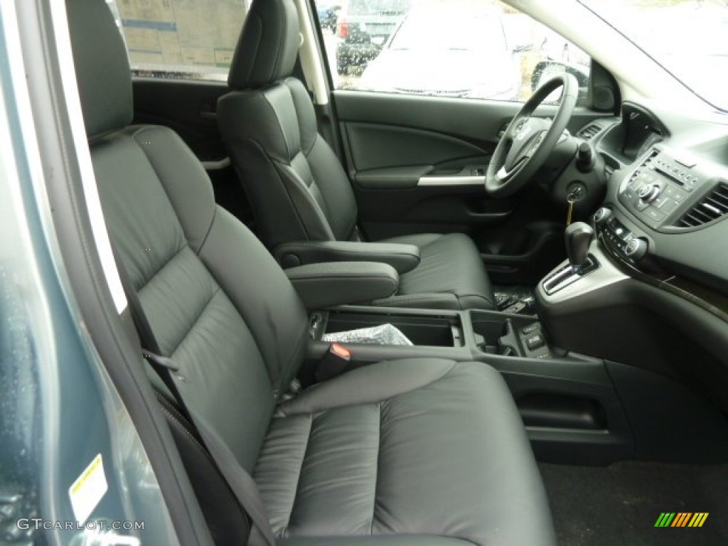 Black Interior 2012 Honda CR-V EX-L 4WD Photo #59775665