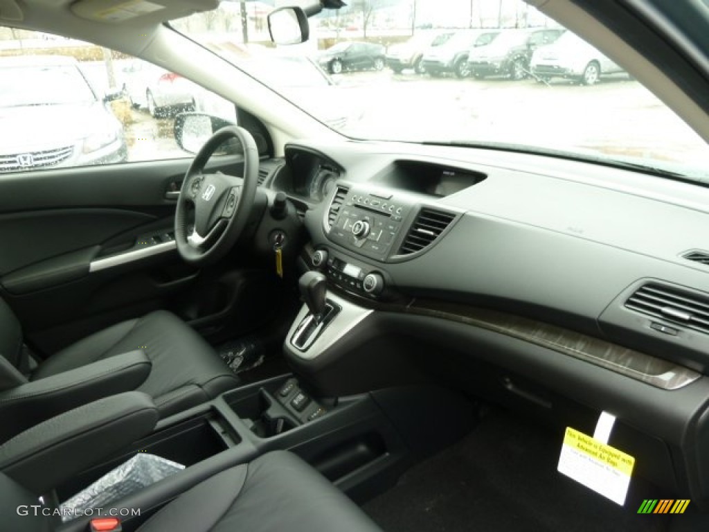 2012 Honda CR-V EX-L 4WD Black Dashboard Photo #59775674
