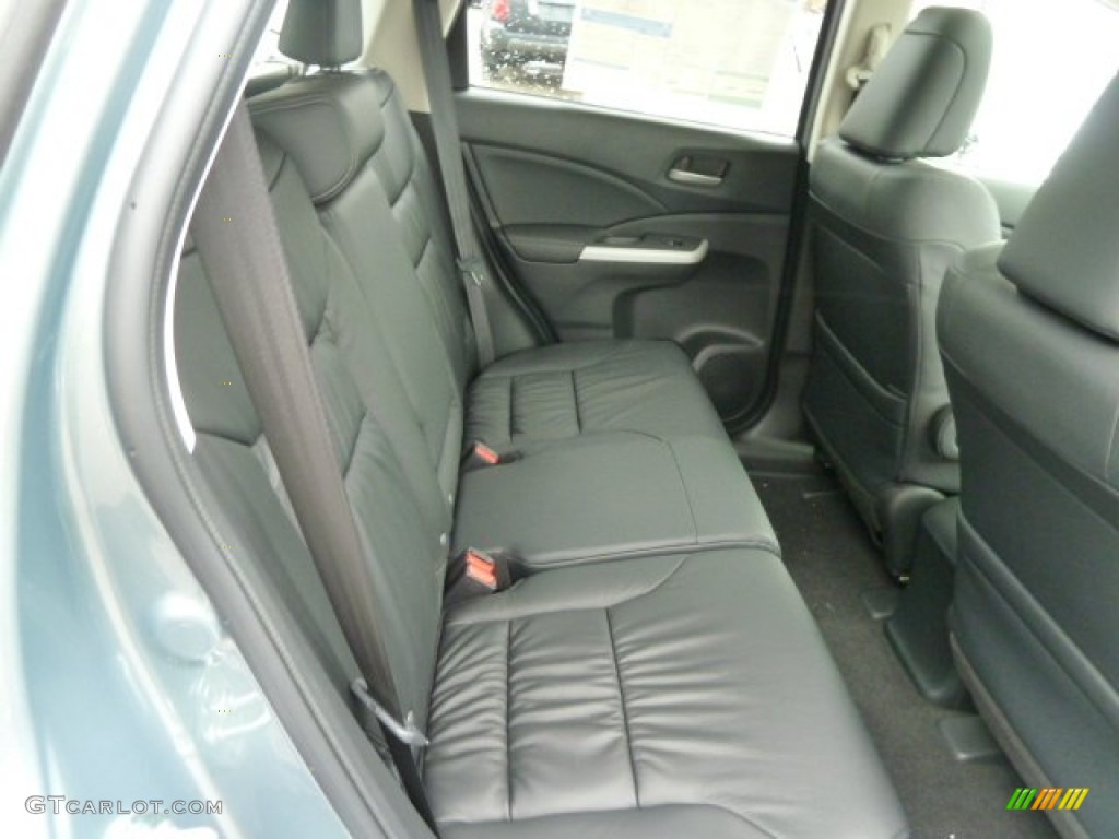 Black Interior 2012 Honda CR-V EX-L 4WD Photo #59775683