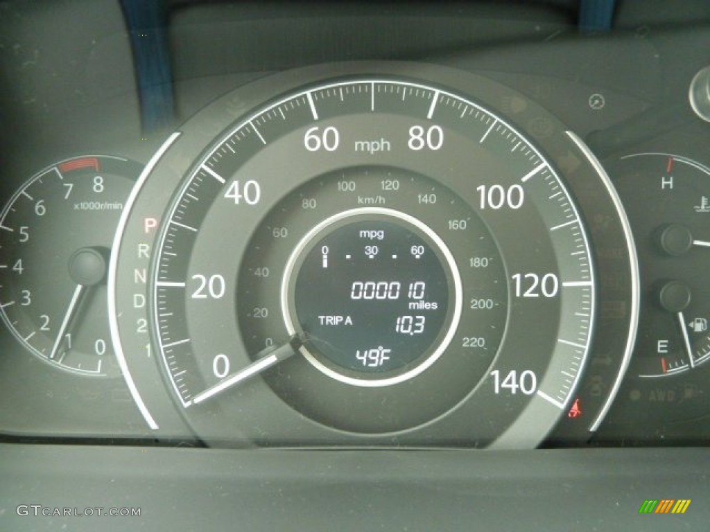 2012 Honda CR-V EX-L 4WD Gauges Photo #59775710