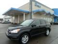 2011 Crystal Black Pearl Honda CR-V EX 4WD  photo #1