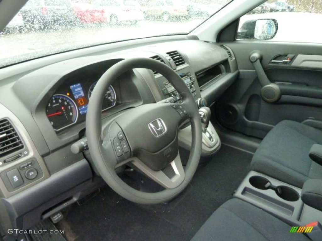 Black Interior 2011 Honda CR-V EX 4WD Photo #59775818