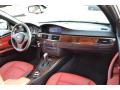 Coral Red/Black Dashboard Photo for 2007 BMW 3 Series #59776019
