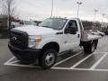 2012 Oxford White Ford F350 Super Duty XL Regular Cab 4x4 Chassis  photo #8