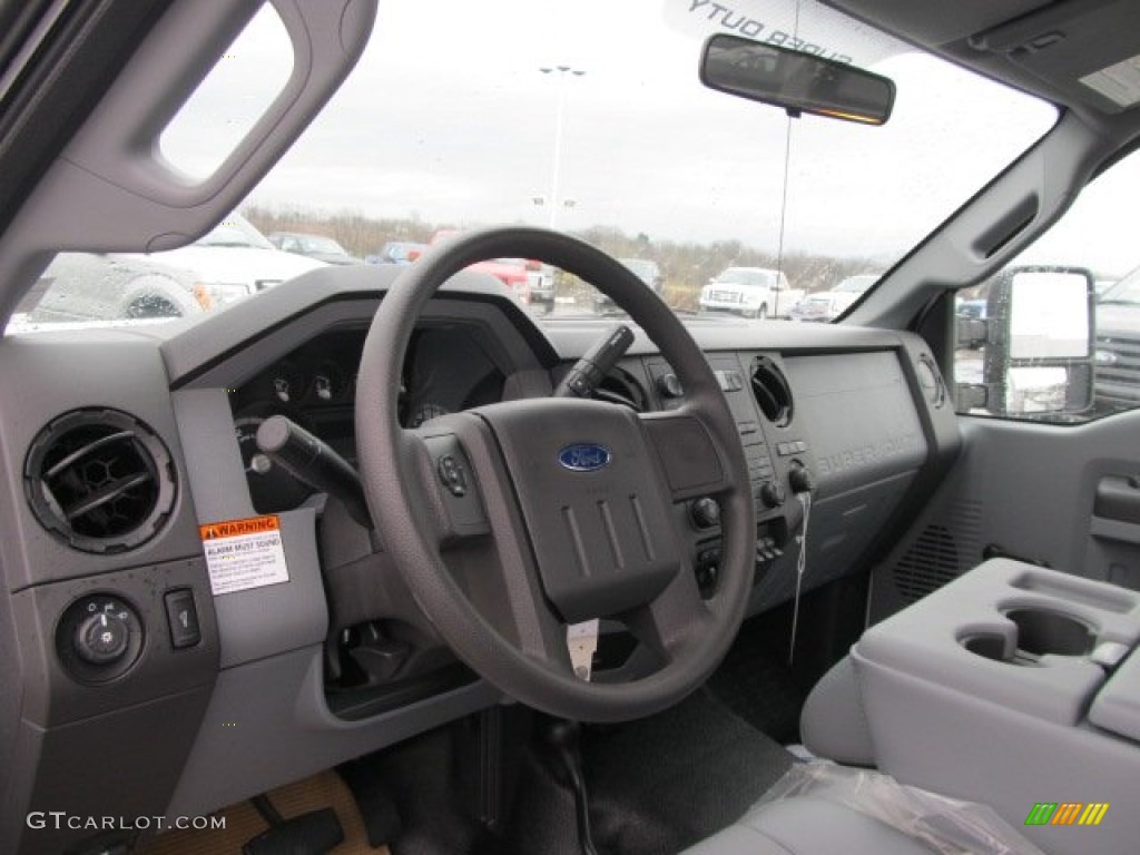 2012 Ford F350 Super Duty XL Regular Cab 4x4 Chassis Dashboard Photos