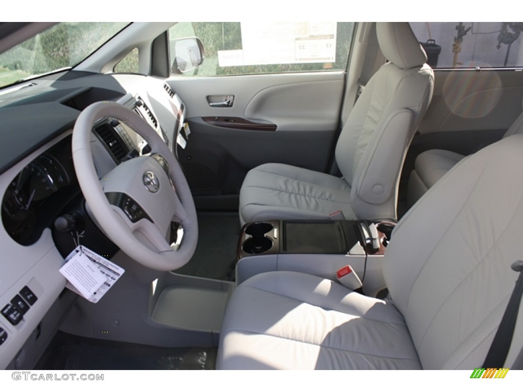 Light Gray Interior 2012 Toyota Sienna XLE AWD Photo #59777501