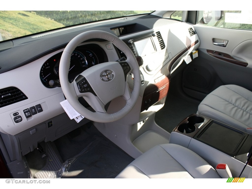 Light Gray Interior 2012 Toyota Sienna XLE AWD Photo #59777513