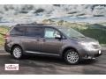 2012 Predawn Gray Mica Toyota Sienna XLE AWD  photo #1