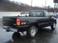 2006 Onyx Black GMC Sierra 1500 SL Regular Cab 4x4  photo #6