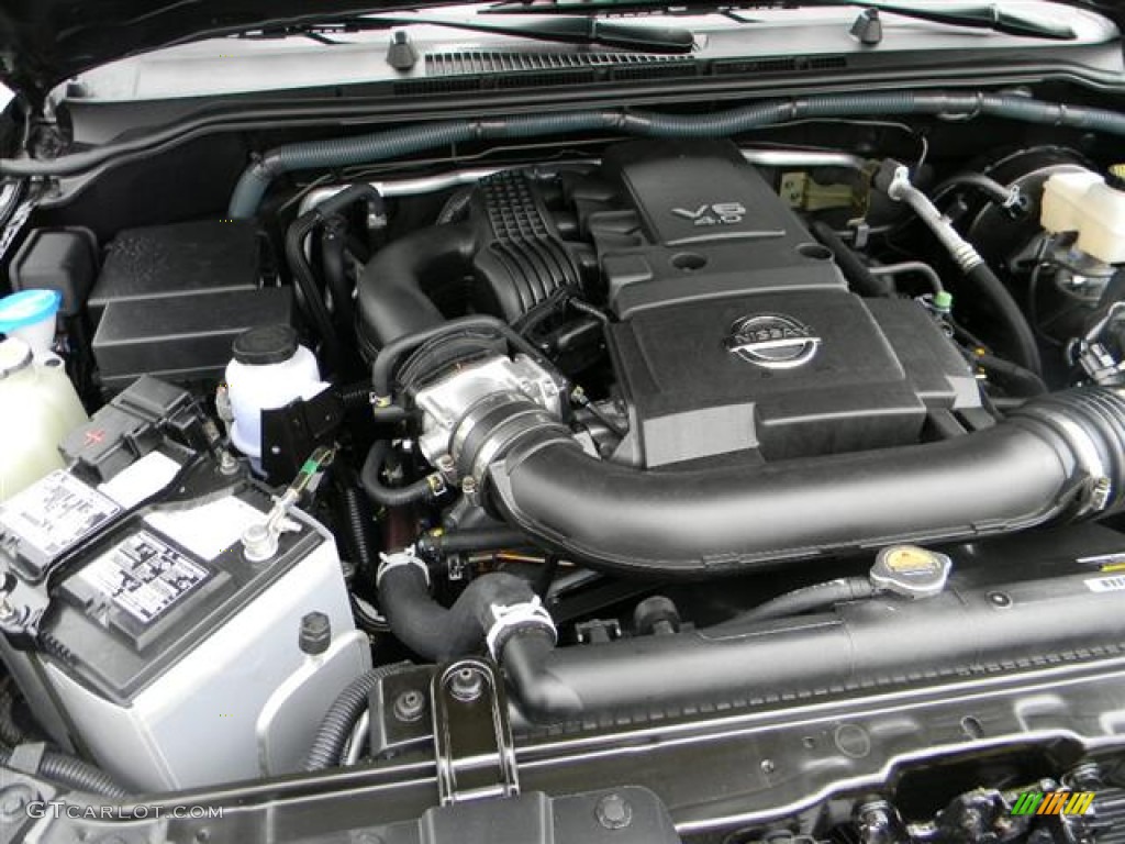 2012 Nissan Frontier SV Crew Cab 4x4 4.0 Liter DOHC 24-Valve CVTCS V6 Engine Photo #59780615