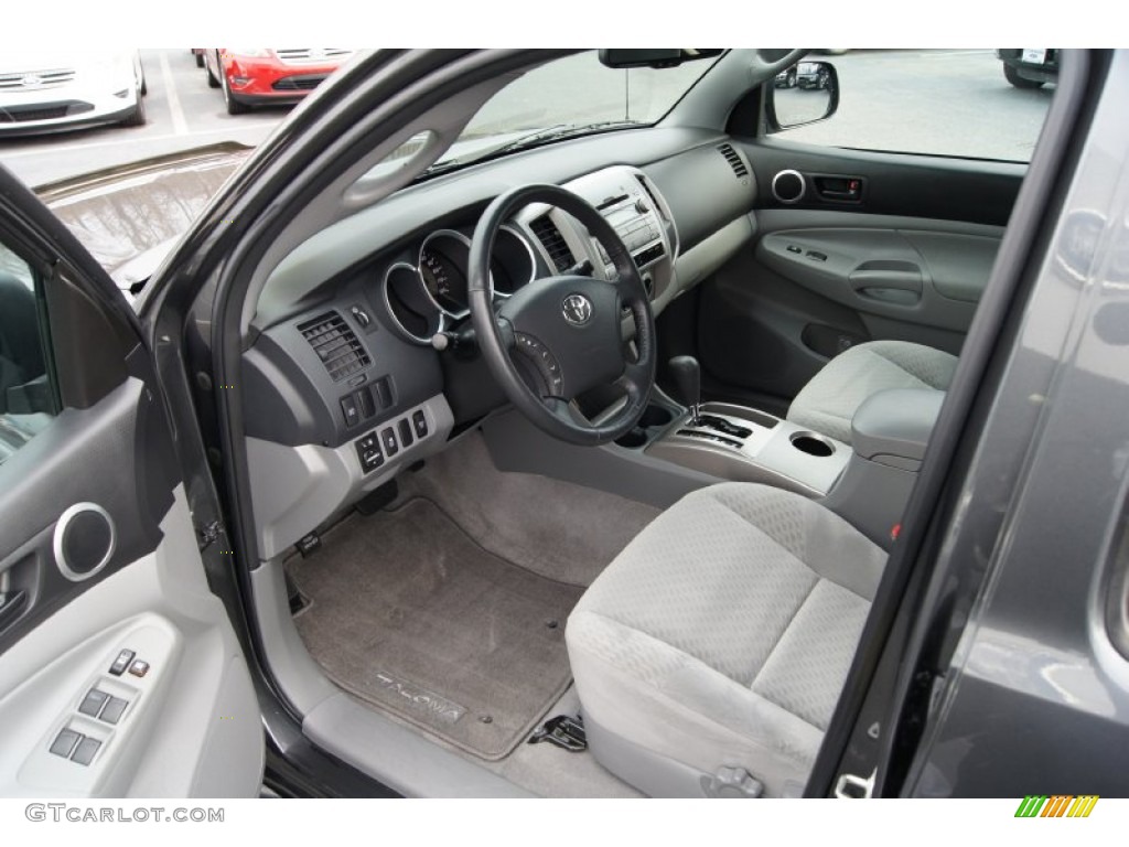 Sand Beige Interior 2010 Toyota Tacoma V6 PreRunner Double Cab Photo #59781080