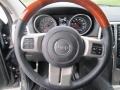 Black 2011 Jeep Grand Cherokee Overland 4x4 Steering Wheel