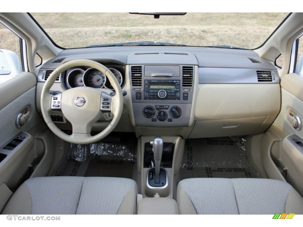 2007 Nissan Versa SL Beige Dashboard Photo #59782130