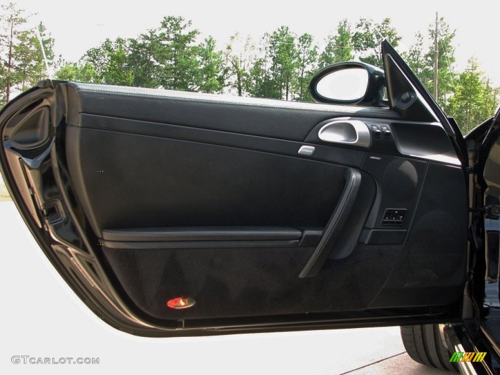 2007 Porsche 911 Carrera S Coupe Black Door Panel Photo #59782364