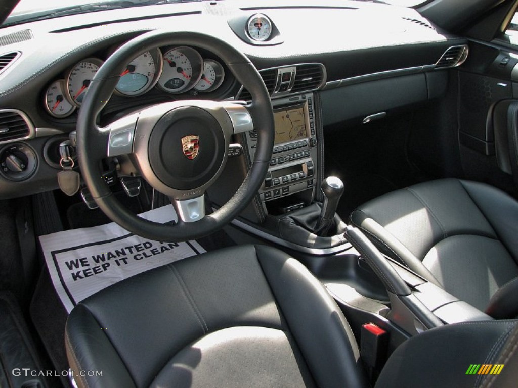 Black Interior 2007 Porsche 911 Carrera S Coupe Photo #59782391