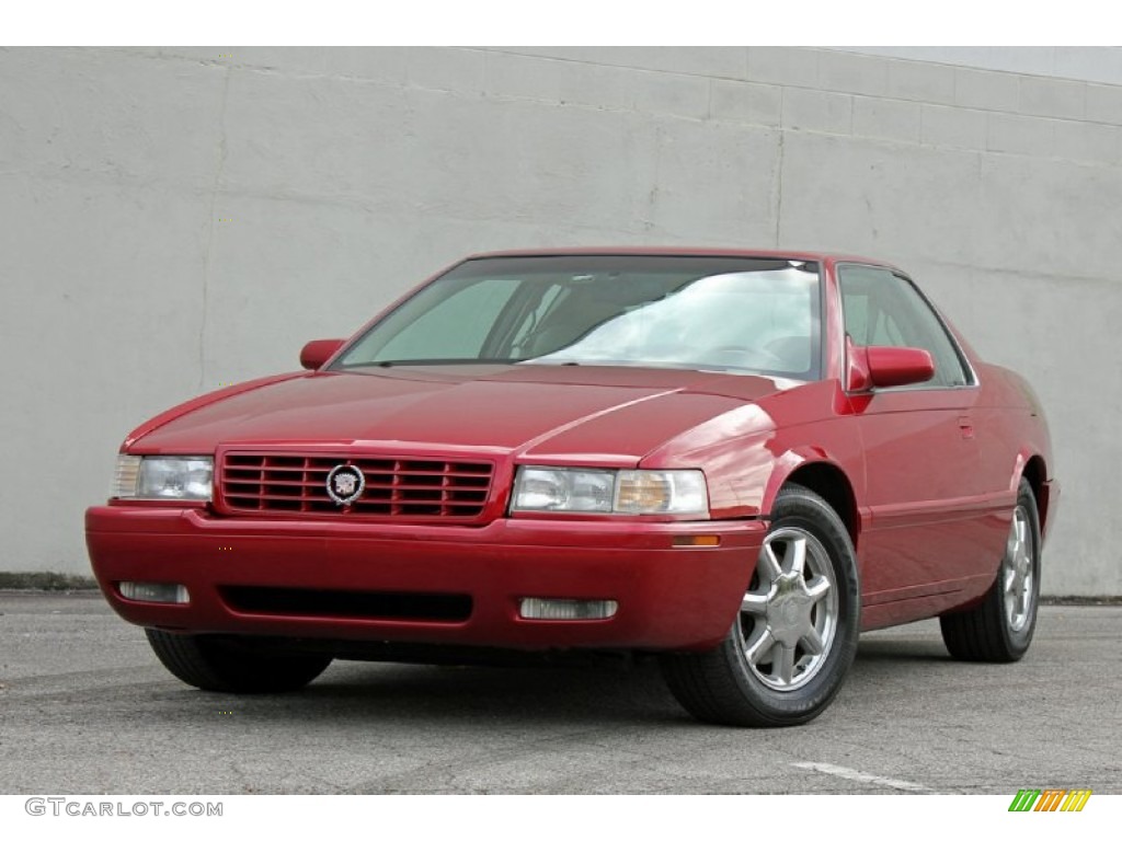 2000 Eldorado ETC - Crimson Red Pearl / Neutral Shale photo #2