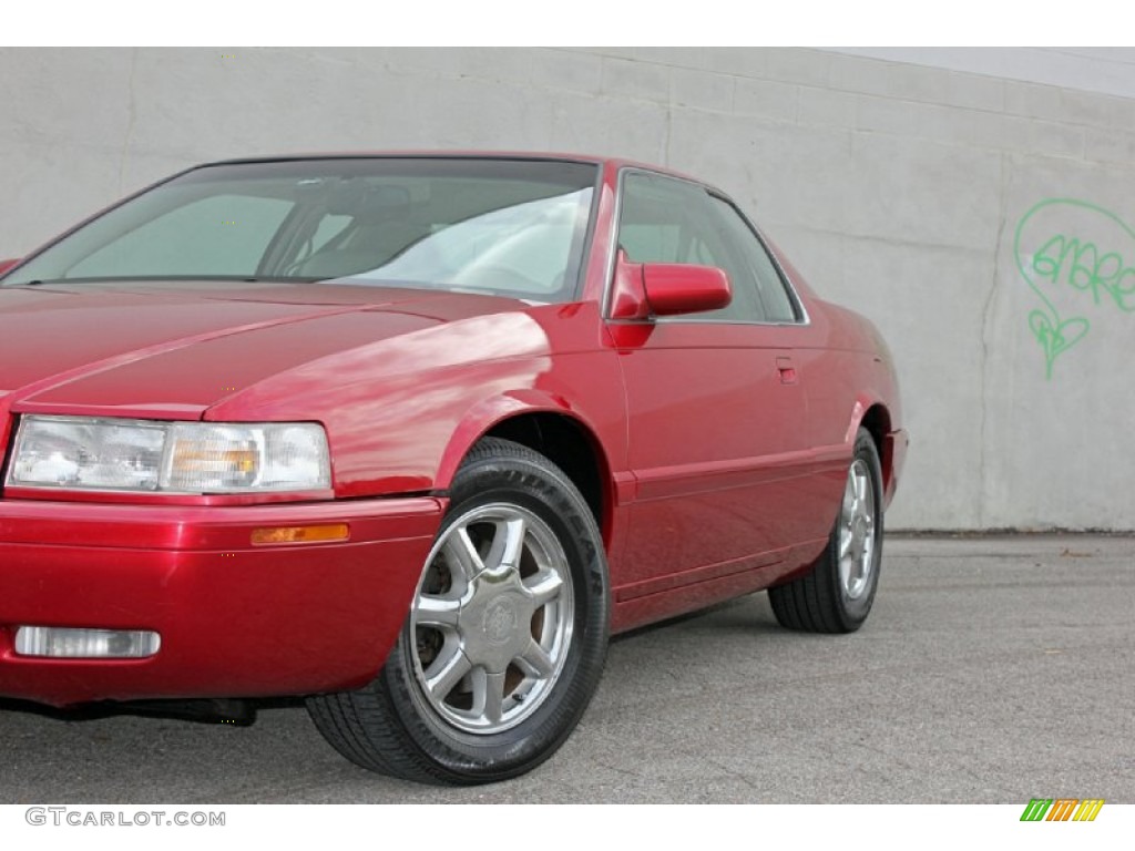 2000 Eldorado ETC - Crimson Red Pearl / Neutral Shale photo #3