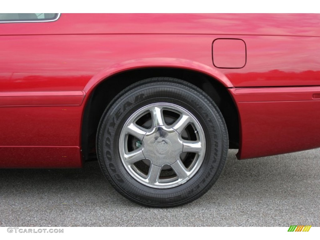 2000 Eldorado ETC - Crimson Red Pearl / Neutral Shale photo #7