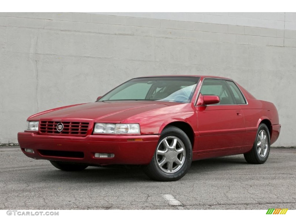 2000 Eldorado ETC - Crimson Red Pearl / Neutral Shale photo #8