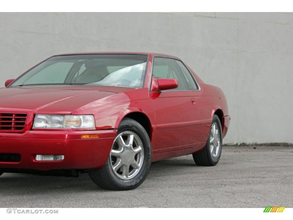 2000 Eldorado ETC - Crimson Red Pearl / Neutral Shale photo #10