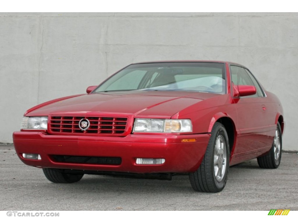 2000 Eldorado ETC - Crimson Red Pearl / Neutral Shale photo #12