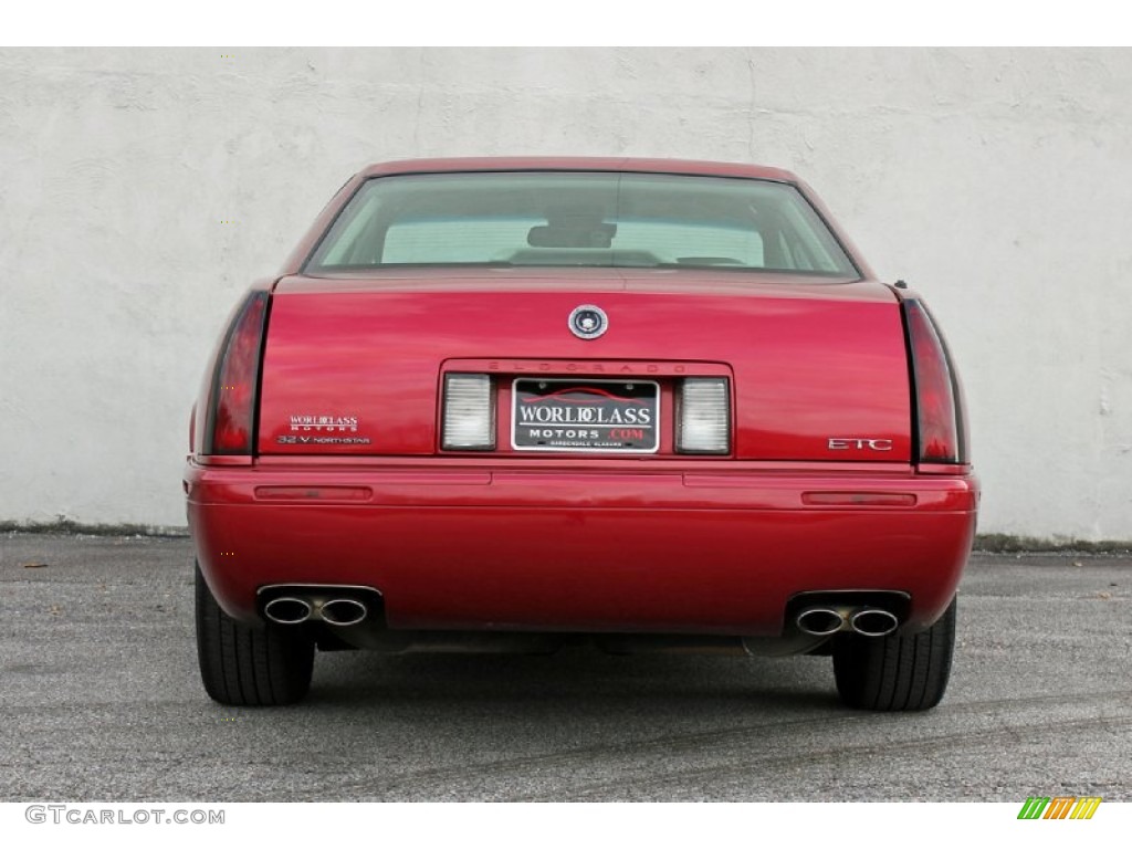 2000 Eldorado ETC - Crimson Red Pearl / Neutral Shale photo #19