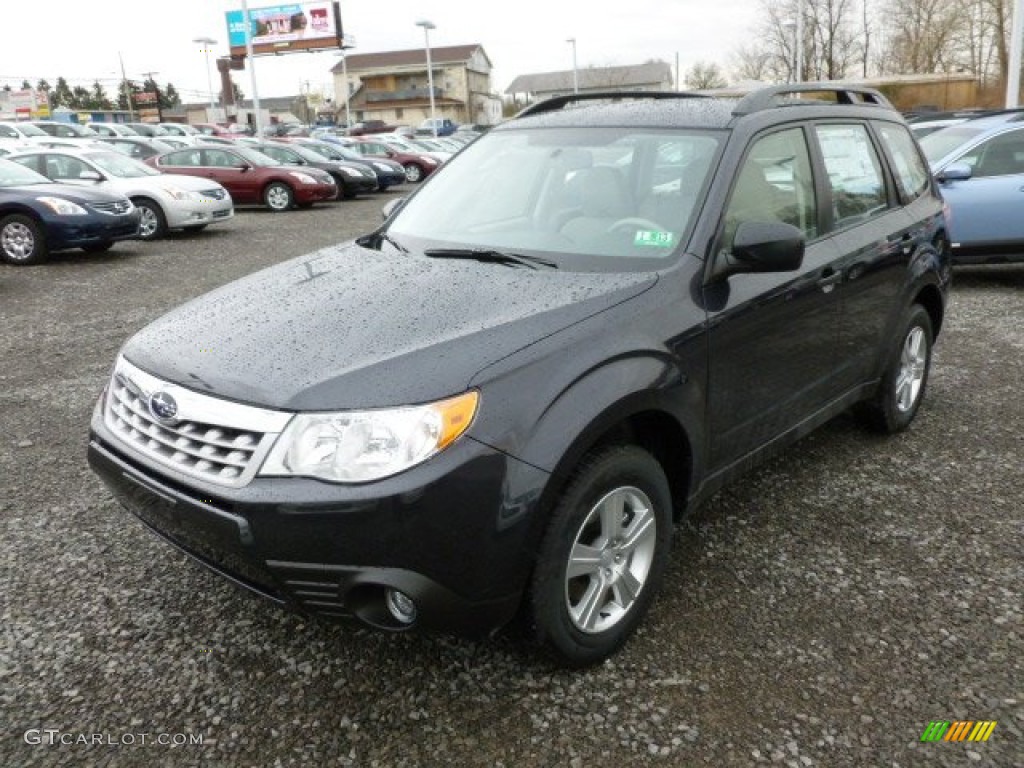 Dark Gray Metallic 2012 Subaru Forester 2.5 X Exterior Photo #59782844