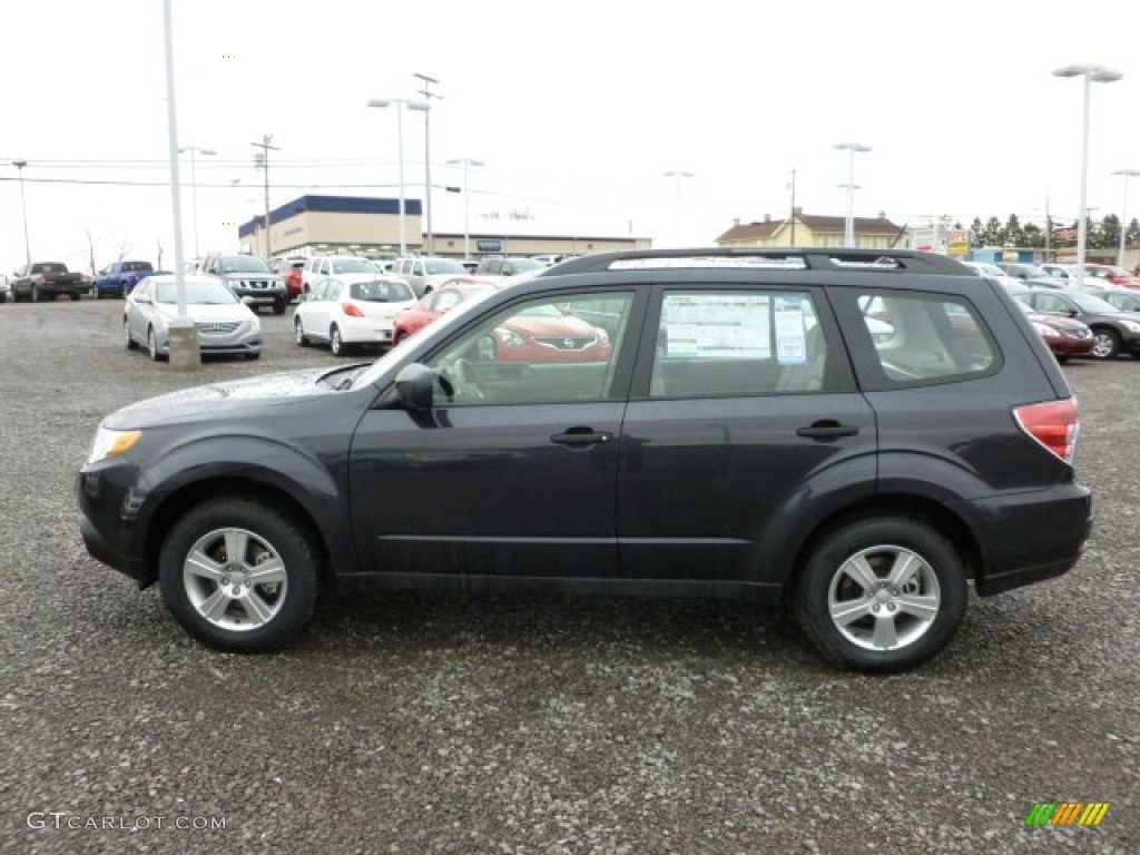 Dark Gray Metallic 2012 Subaru Forester 2.5 X Exterior Photo #59782853