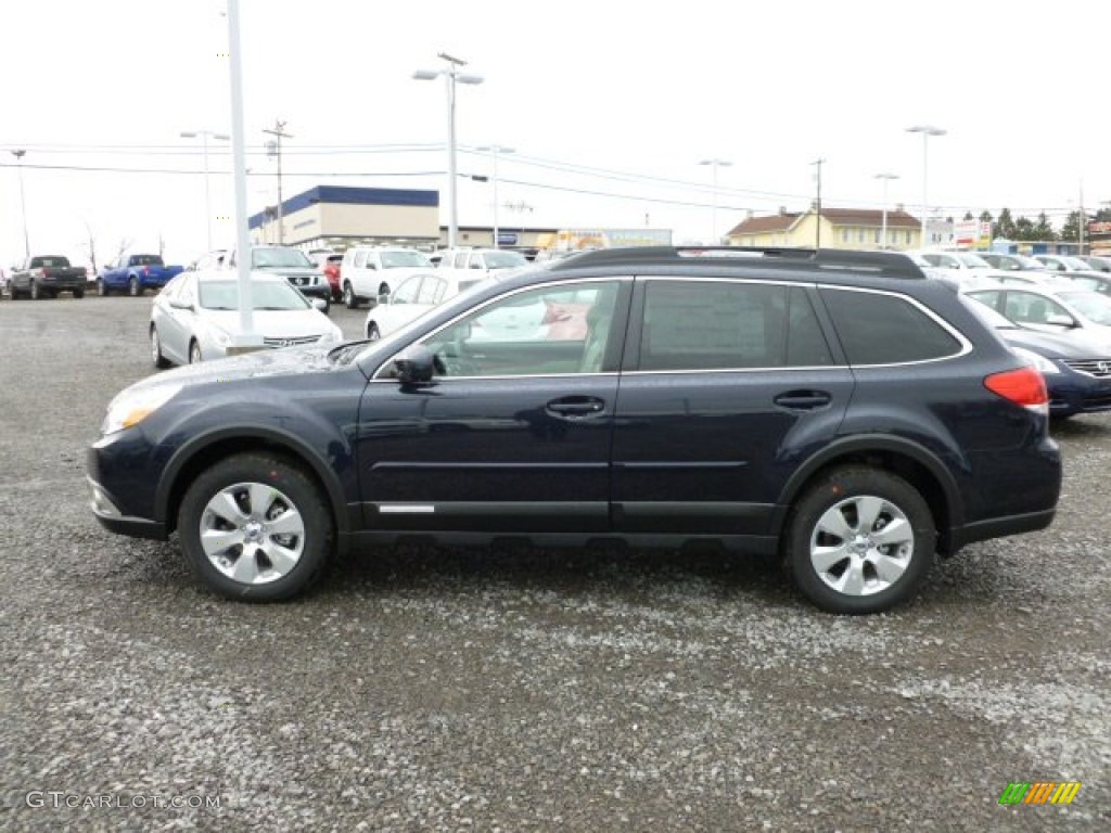 Deep Indigo Pearl 2012 Subaru Outback 2.5i Limited Exterior Photo #59783036