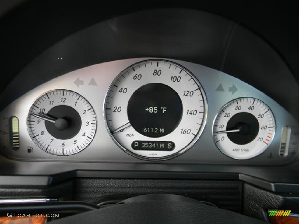 2008 Mercedes-Benz E 350 Sedan Gauges Photo #59783315