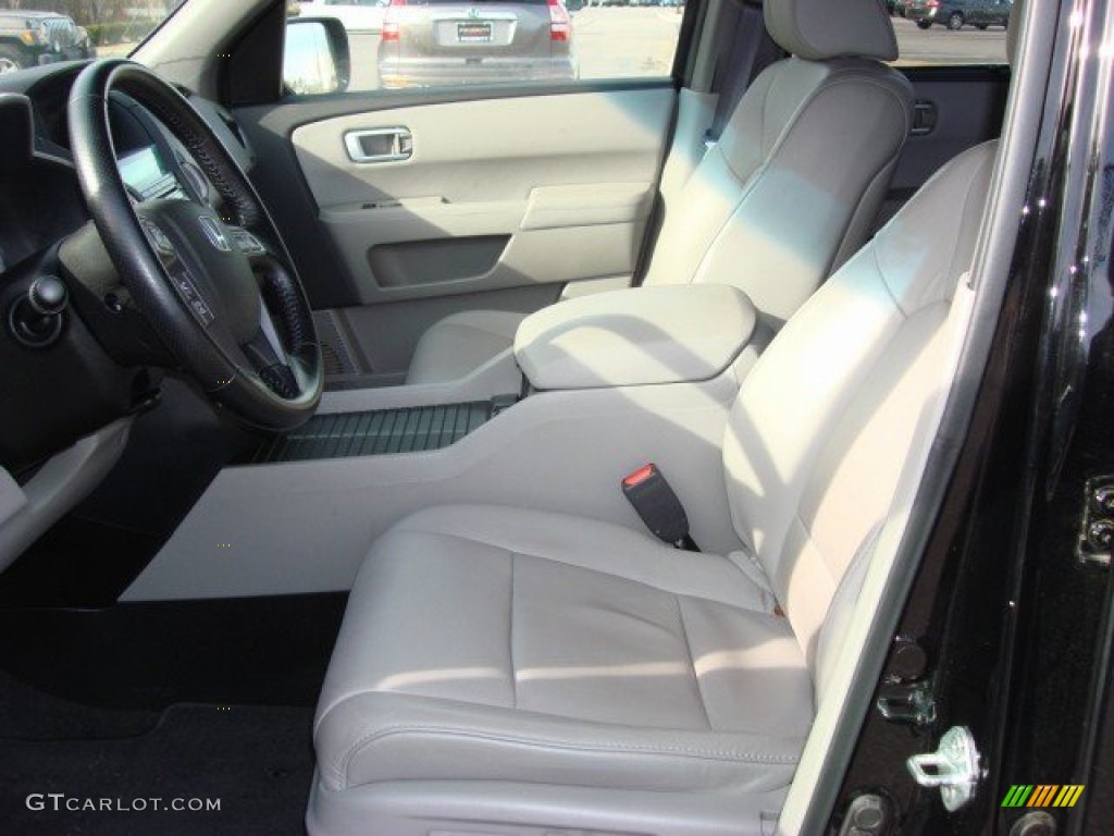 Gray Interior 2010 Honda Pilot Touring Photo #59783363