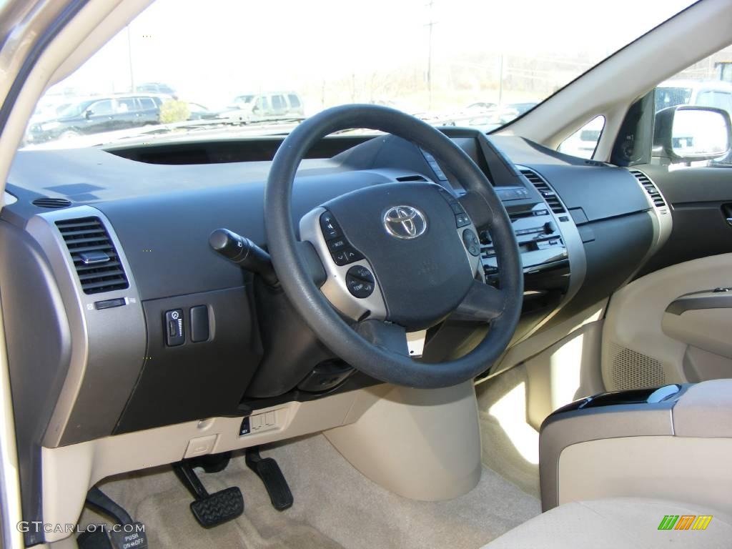 2004 Prius Hybrid - Driftwood Pearl / Brown/Ivory photo #5
