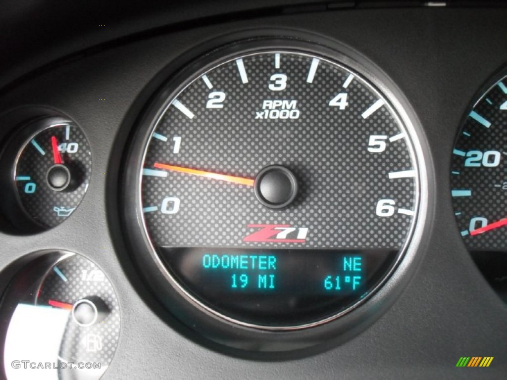 2012 Chevrolet Tahoe LT Gauges Photo #59784020