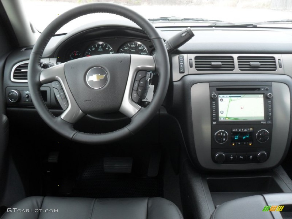 2012 Chevrolet Tahoe LT Ebony Dashboard Photo #59784044