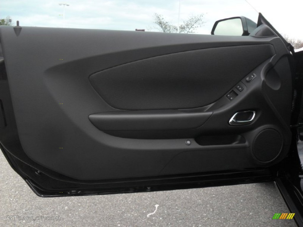 2012 Camaro LT/RS Coupe - Black / Black photo #7