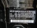 197: Obsidian Black Metallic 2006 Mercedes-Benz SL 500 Roadster Color Code
