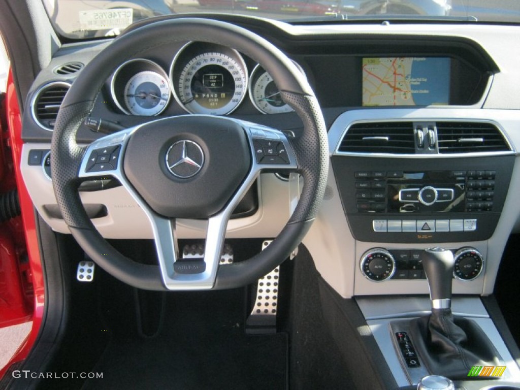 2012 Mercedes-Benz C 350 Coupe Ash Dashboard Photo #59785016