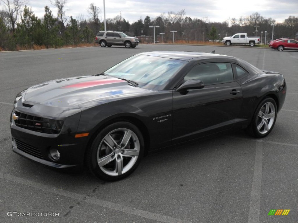 2012 Camaro SS 45th Anniversary Edition Coupe - Carbon Flash Metallic / Jet Black photo #1