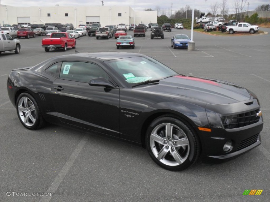 Carbon Flash Metallic 2012 Chevrolet Camaro SS 45th Anniversary Edition Coupe Exterior Photo #59786045