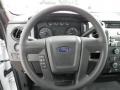 Steel Gray Steering Wheel Photo for 2012 Ford F150 #59787425