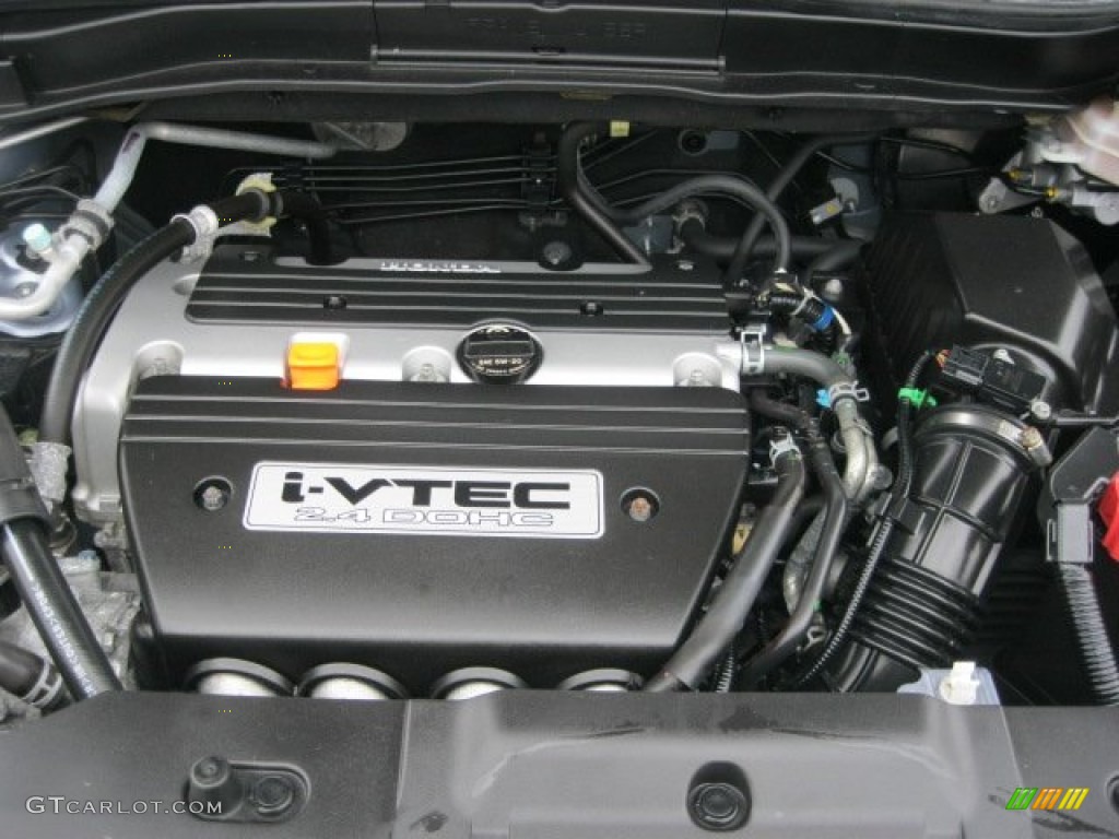 2008 CR-V EX-L - Glacier Blue Metallic / Gray photo #7