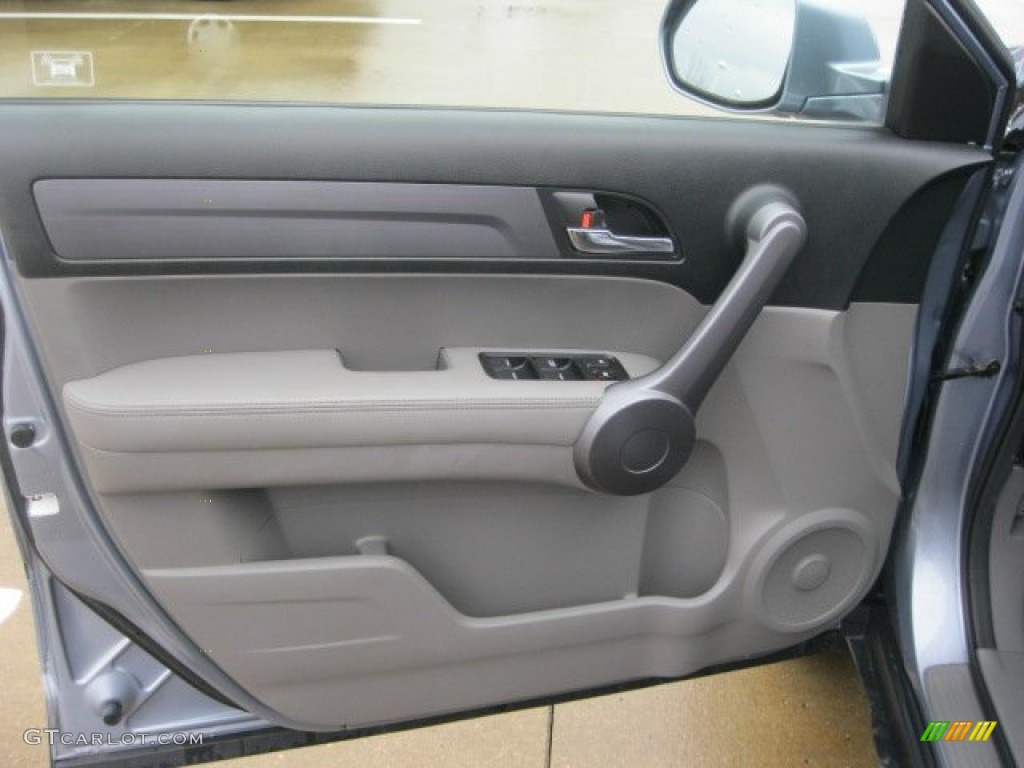 2008 CR-V EX-L - Glacier Blue Metallic / Gray photo #17