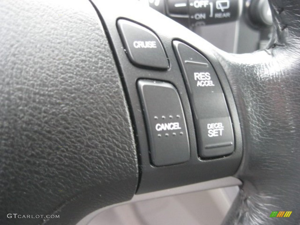 2008 CR-V EX-L - Glacier Blue Metallic / Gray photo #23