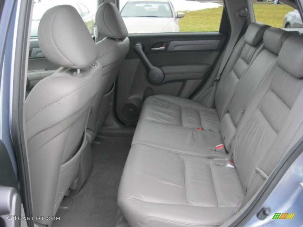 2008 CR-V EX-L - Glacier Blue Metallic / Gray photo #32